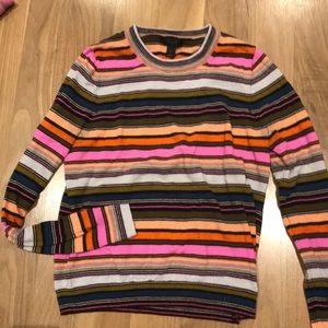 J.Crew rainbow sweater